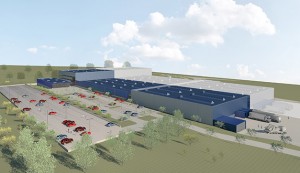 Ebm-Papst is investing €15m to double production in Mulfingen-Hollenbach (blue area)